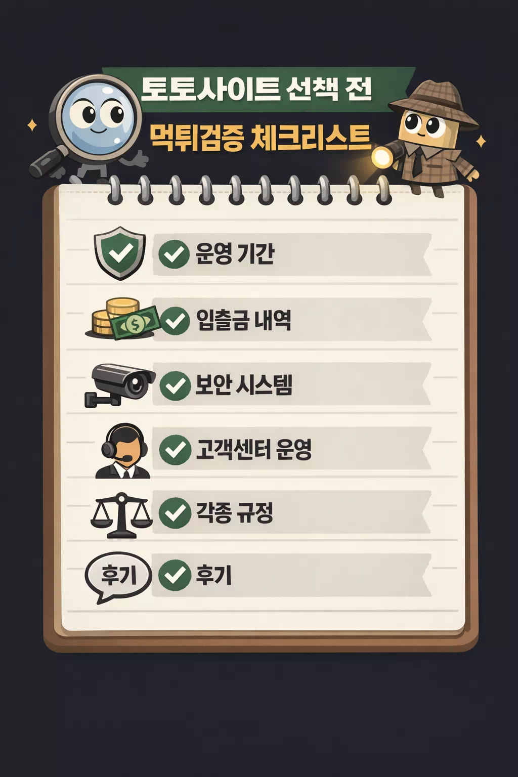 토토사이트 선택 전 먹튀검증 체크리스트